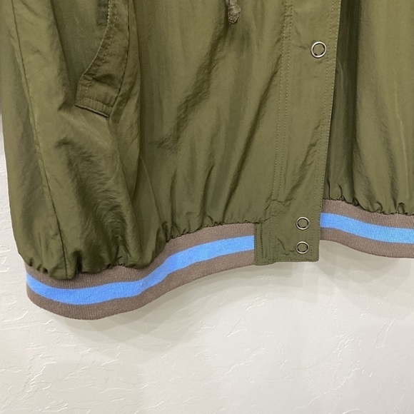 Free People wind swept jacket size small.Green and blue - Picture 15 of 15